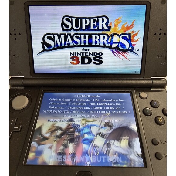 Super Smash Bros. Nintendo 3DS 2014 Cartridge Only - Tested & Works - Picture 3 of 4